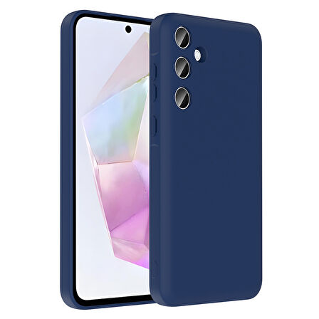 Galaxy A26 Kılıf Kamera Korumalı Kartlık Hazneli BLT Vitra Kapak - Siyah
