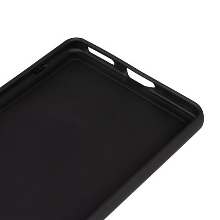 İnfinix Hot 50 Pro Plus 4G Kılıf Zore Biye Silikon - Siyah