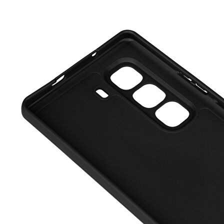 İnfinix Hot 50 Pro Plus 4G Kılıf Lüx Kamera Koruma Çıkıntılı Soft Silikon