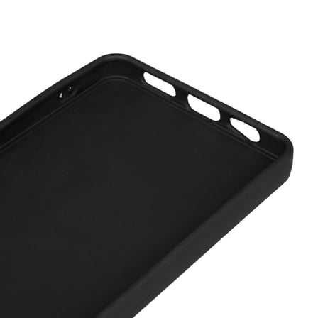 Vivo Y19S Kılıf NRTK Biye Silikon - Siyah