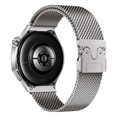 Amazfit GTR 47mm MKST KRD-25 Metal Hasır Kordon - Siyah
