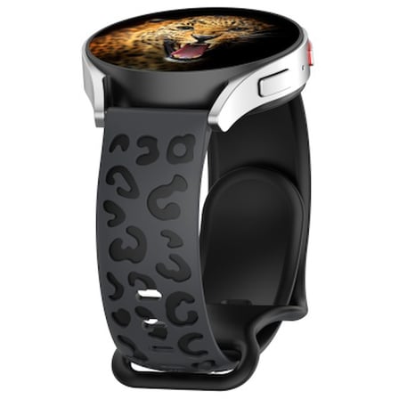 Lexroo Huawei GT2 42mm 20mm Silikon Kordon Strap Kayış - Siyah