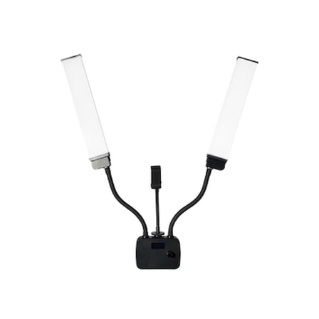 Lexroo AL45X Işıklı Telefon Tutucu Ring Light - Siyah