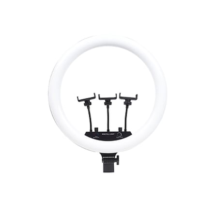 Lexroo MJ-56 Uzaktan Kumandalı 21 inç Işıklı Telefon Tutucu Ring Light - Siyah