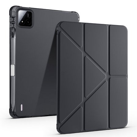 Pad 8 Kılıf MKST Tri Folding Kalem Bölmeli Standlı Kılıf - Lacivert