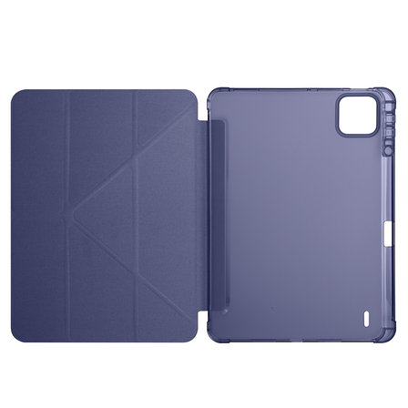 Pad 8 Kılıf MKST Tri Folding Kalem Bölmeli Standlı Kılıf - Lacivert