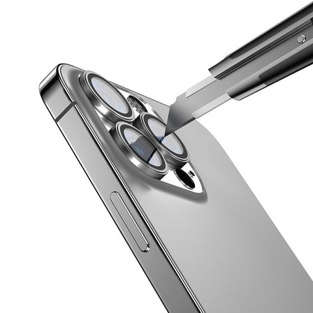 Apple Uyumlu iPhone 16 Pro Zore Mikro Kamera Lens Koruyucu