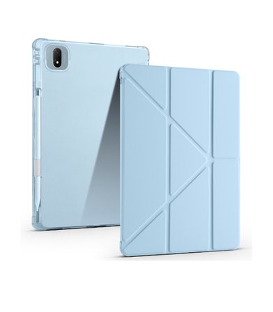 Honor Magic Pad 2 Uyumlu Kalem Bölmeli Uyku Modlu Standlı Trifolding Tablet Kılıfı