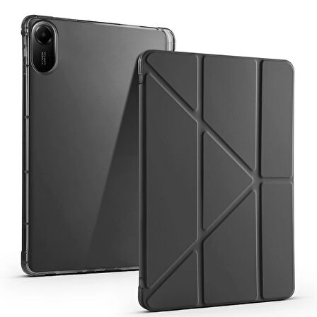 Xiaomi Redmi Pad 2 Kılıf Zore Tri Folding Kalem Bölmeli Standlı Kılıf
