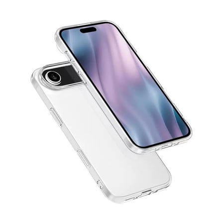 iPhone 17 Air Kılıf Kamera Korumalı Şeffaf Kalın Üstün Koruma Yumuşak Silikon MNC