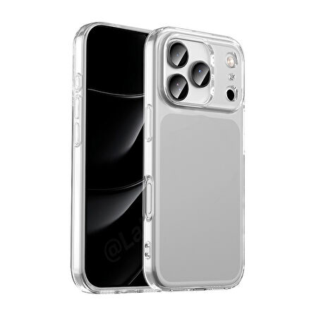 iPhone 17 Pro Kılıf Kamera Korumali Süper Silikon Kapak 