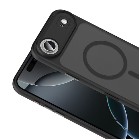 iPhone 17 Air Kılıf MagSafe Destekli Kamera Yükseltili Mat Parmak İzi Tutmayan Silikon Novatech