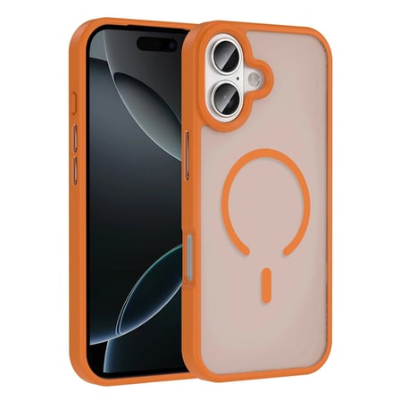 Apple Uyumlu İphone Uyumlu 17 Kılıf M-safe Şarj Özellikli Mat Arka Yüzey Zore Sio Kapak