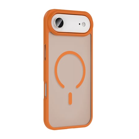 iPhone 17 Air Kılıf M-safe Şarj Özellikli Mat Arka Yüzey NRTK Sio Kapak - Desert Titanyum