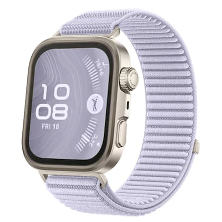 Lexroo Huawei Watch Fit 4 Hasır Kordon - Lila