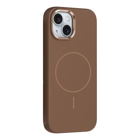 Apple Uyumlu İphone Uyumlu 14 Kılıf M-Safe Şarj Özellikli Metal Kamera Çerçeveli Zore Edi Silikon Kapak
