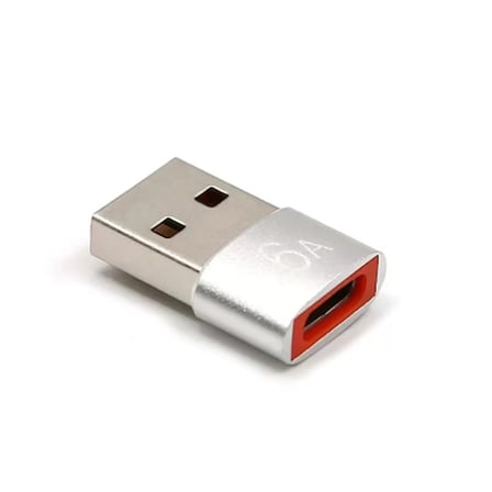 Lexroo AC-58 Type-C to USB-A OTG Adaptör - Gri