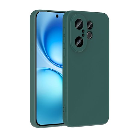 Vivo X200 FE 5G Kılıf MKST Mara Lansman Kapak - Koyu Yeşil