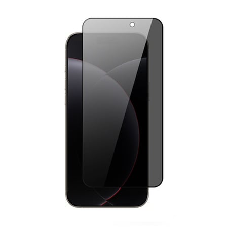 Lexroo iPhone 17 Pro Max Rika Premium Privacy Temperli Cam Ekran Koruyucu - Siyah