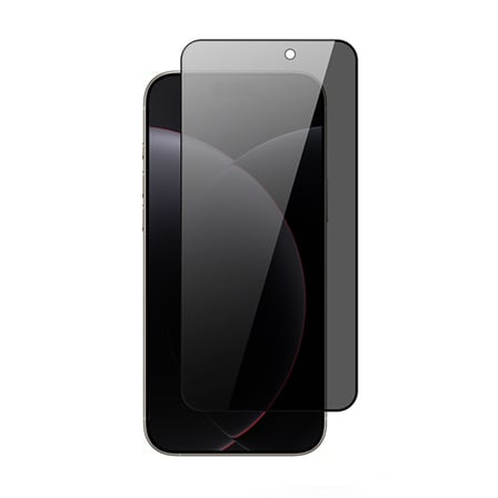 Lexroo iPhone 17 Pro Max Rika Premium Privacy Temperli Cam Ekran Koruyucu - Siyah