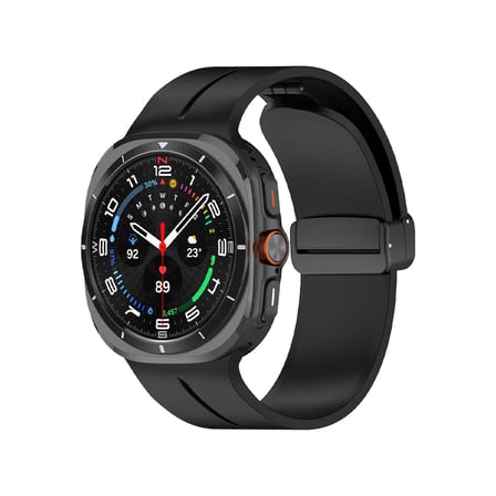 Galaxy Watch 8 40mm KRD-84 22mm Silikon Kordon - Koyu Yeşil