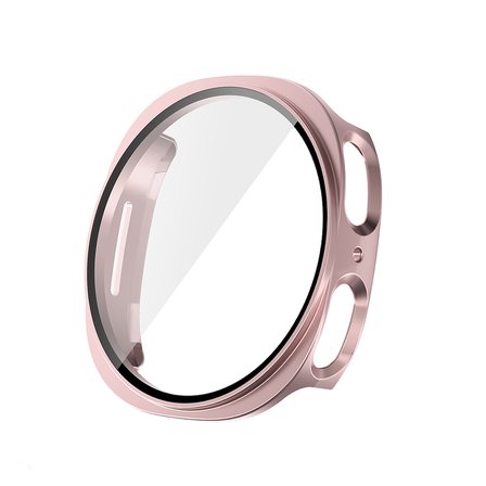 Galaxy Watch 8 40mm Sert PC Kasa ve Ekran Koruyucu NRTK Watch Gard 38 - Rose Gold