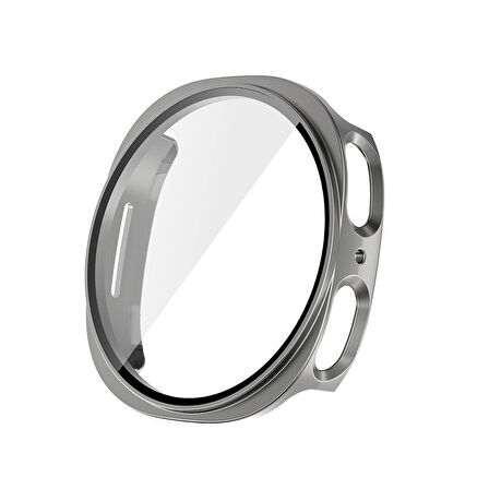 Galaxy Watch 8 40mm Sert PC Kasa ve Ekran Koruyucu Zore Watch Gard 38