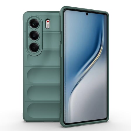 Tecno Camon 40 Pro Kılıf Kamera Korumalı Esnek Silikon Parmak Şeritli FORUMSHOP