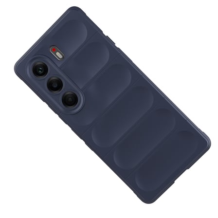 Tecno Camon 40 Pro Kılıf Kamera Korumalı Esnek Silikon Parmak Şeritli Novatech