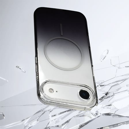 iPhone 17 Air Kılıf Renk Geçişli MagSafe Şeffaf Kamera Yükseltili Silikon BUTAM