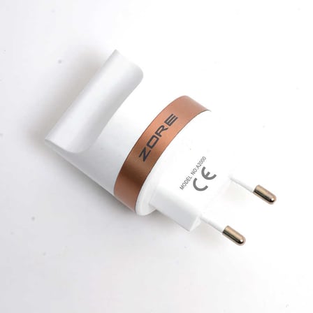 Beyaz Tiger 2000 Mah 2 in 1 Lightning Ev Şarj Seti-Zore