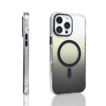 iPhone 16 Pro Max Kılıf Renk Geçişli MagSafe Kamera Yükseltili Silikon Novatech