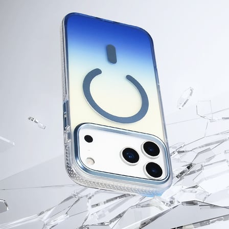 iPhone 17 Pro Kılıf Renk Geçişli MagSafe Kamera Yükseltili Silikon Novatech