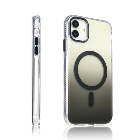 iPhone 11 Kılıf Renk Geçişli MagSafe Kamera Yükseltili Silikon Alan Tech