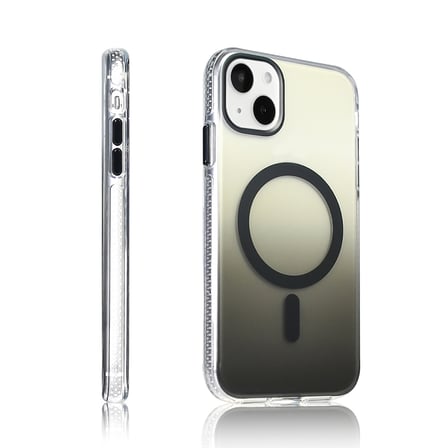 iPhone 15 Kılıf Renk Geçişli MagSafe Kamera Yükseltili Silikon Novatech