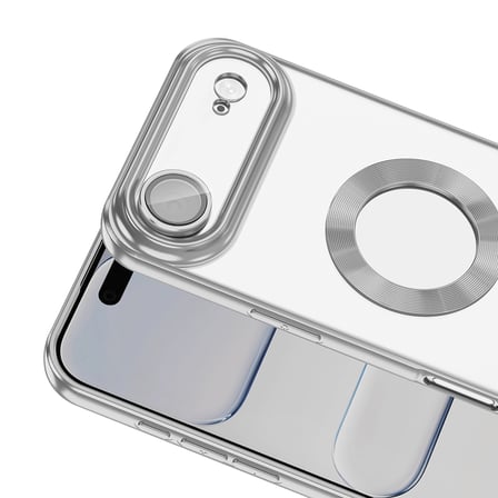 iPhone 17 Air Kılıf Kamera Lens Korumalı Logo Gösteren İnce Hafif Novatech