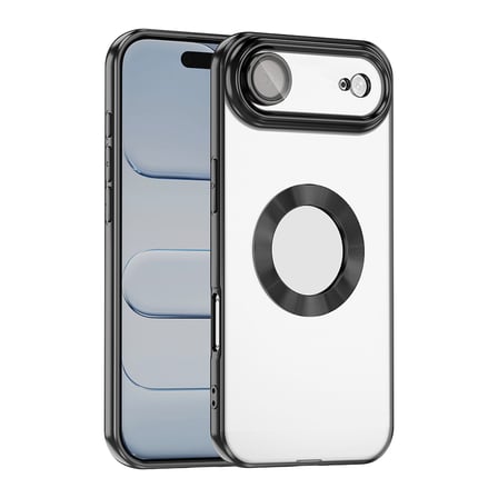 iPhone 17 Air Kılıf Kamera Lens Korumalı Logo Gösteren İnce Hafif Novatech