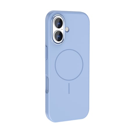 iPhone 17 Kılıf M-Safe Şarj Özellikli Metal Kamera Çerçeveli NRTK Edi Silikon Kapak - Turuncu