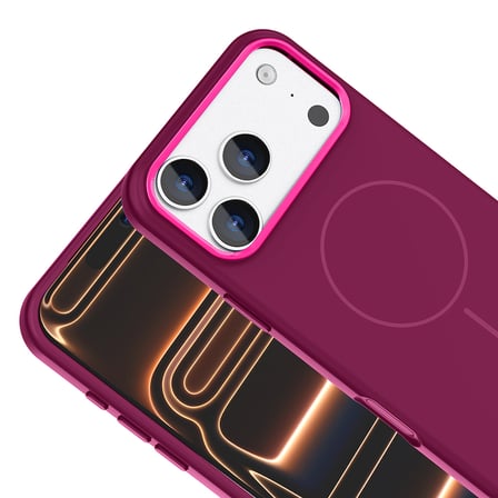 iPhone 17 Pro Kılıf İnce MagSafe Halkalı Kamera Yükseltili Silikon Novatech