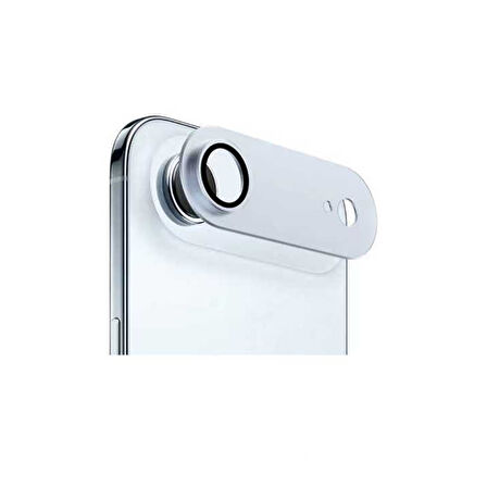 iPhone 17 Air Uyumlu CL-20 Kamera Lens Koruyucu Titanyum Kaplama Tam Koruma