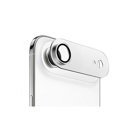 iPhone 17 Air Uyumlu CL-20 Kamera Lens Koruyucu Titanyum Kaplama Tam Koruma