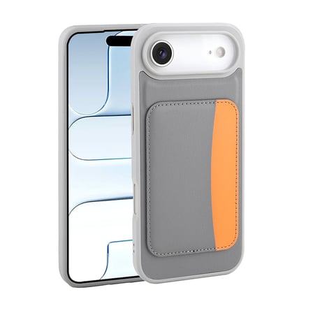 iPhone 17 Air Kılıf Kartlıklı Kamera Yükseltili Silikon Maks