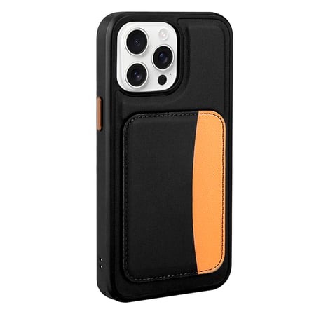 iPhone 16 Pro Max Kılıf Kartlıklı NRTK X-Kart Silikon Kapak - Lacivert
