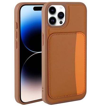 iPhone 15 Pro Max Kılıf Kartlıklı Kamera Yükseltili Silikon Novatech