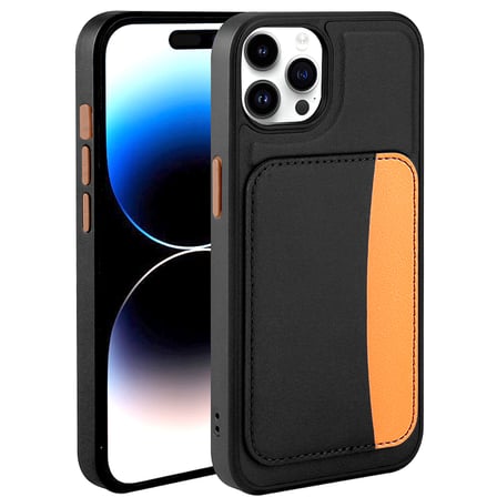 iPhone 15 Pro Max Kılıf Kartlıklı Kamera Yükseltili Silikon Novatech