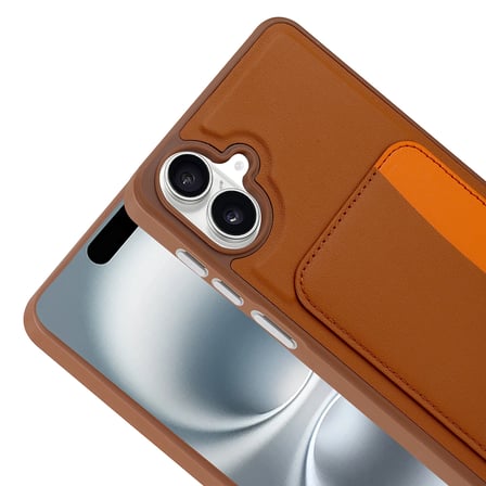 Samsung Galaxy A07 Uyumlu Kartlıklı Süni Deri X-Kart Cüzdan Silikon Kapak