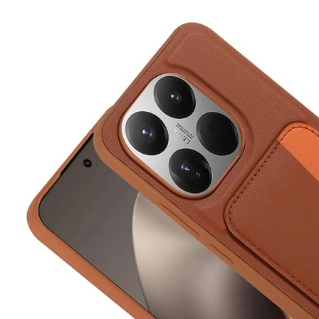 Xiaomi 15T Kılıf Kartlıklı Kamera Yükseltili Silikon Novatech
