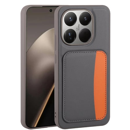 Xiaomi 15T Kılıf Kartlıklı Kamera Yükseltili Silikon Novatech