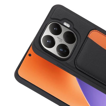 Xiaomi 15T Kılıf Kartlıklı Kamera Yükseltili Silikon Novatech