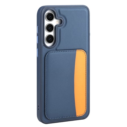 Galaxy A26 Kılıf Kartlıklı NRTK X-Kart Silikon Kapak - Turuncu